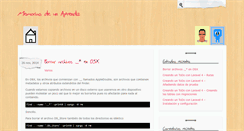 Desktop Screenshot of memoriasdeunaprendiz.com