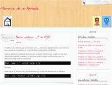 Tablet Screenshot of memoriasdeunaprendiz.com